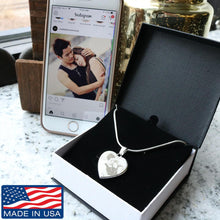 Load image into Gallery viewer, New Handcrafted American Heart Necklace