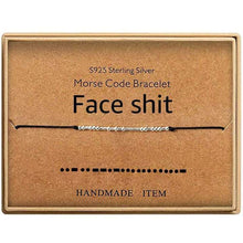 Load image into Gallery viewer, Morse Code Alphanumeric Couple Bracelet