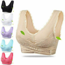 Load image into Gallery viewer, Seamless Magic Wireless Lift Bra Front Cross Side Buckle (From M to 3XL)

