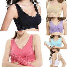 Load image into Gallery viewer, Seamless Magic Wireless Lift Bra Front Cross Side Buckle (From M to 3XL)
