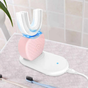 🔥HOT SALE New 2020 Hands Free 360° Ultrasonic Intelligent Toothbrush 🔥